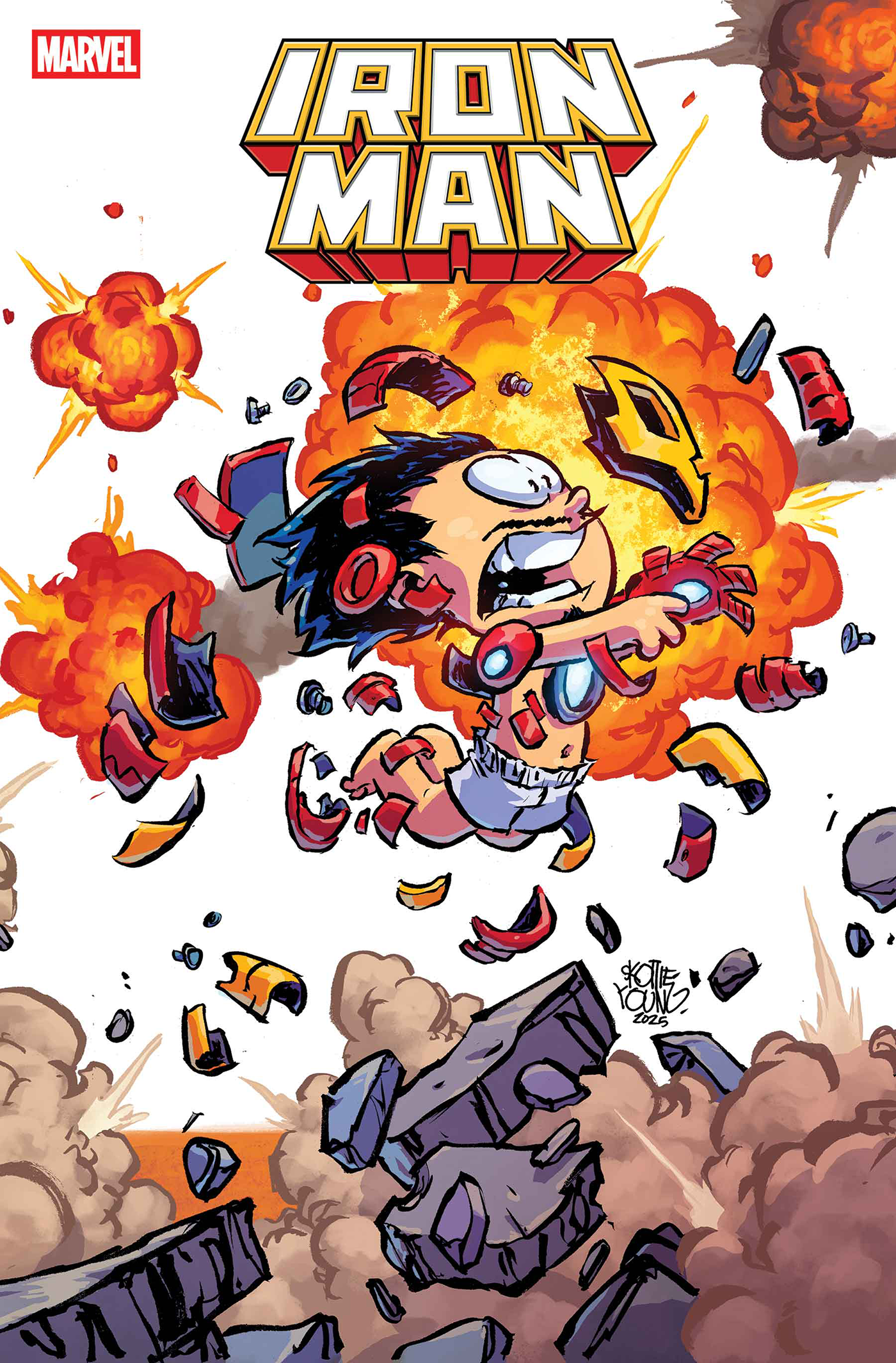 Iron Man #4 Skottie Young 4-Part Connecting Variant – Marvel Comics
