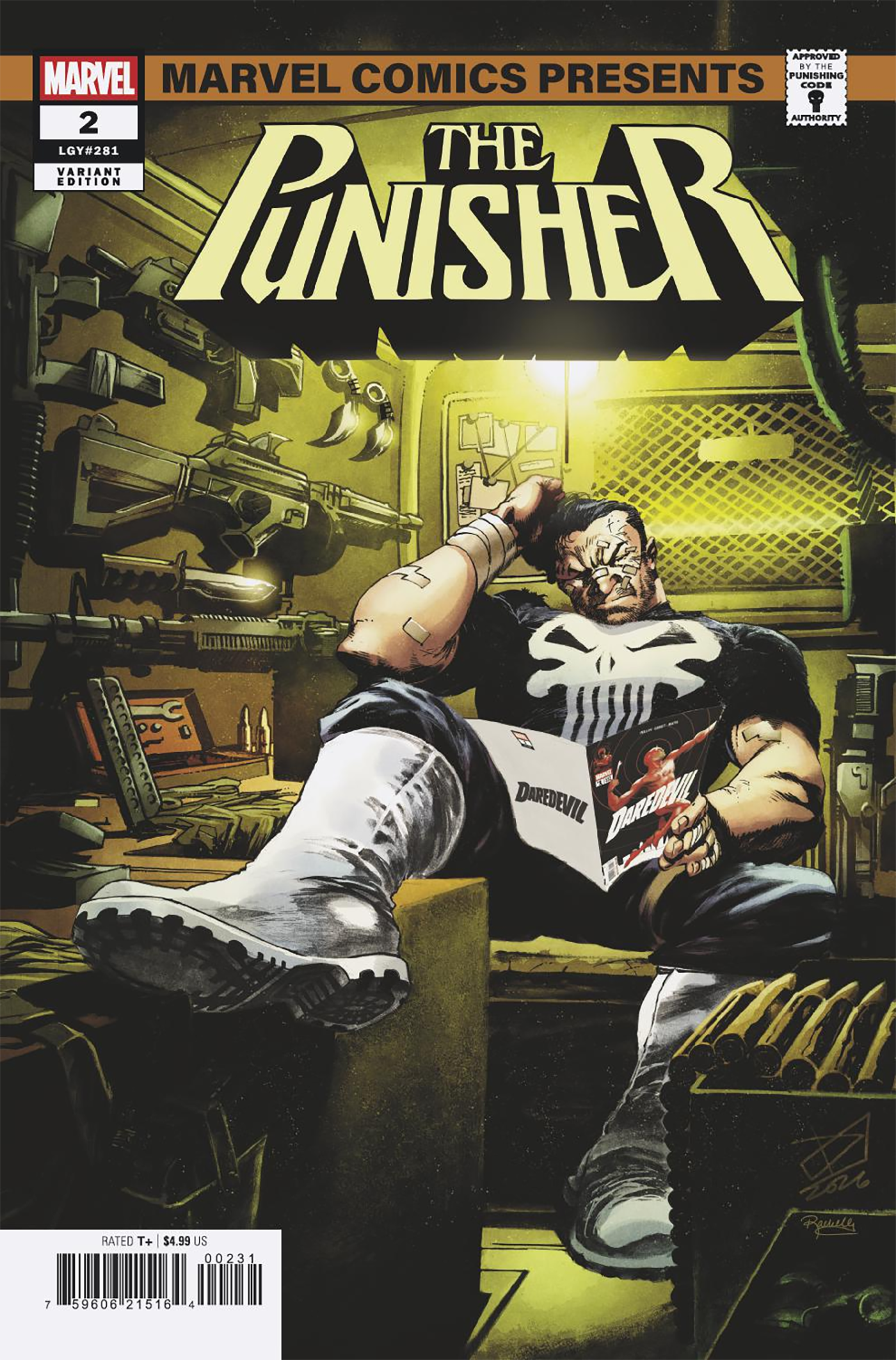 Punisher #2 Devmalya Pramanik Marvel Comics Presents Variant | Marvel Comics Frank Castle