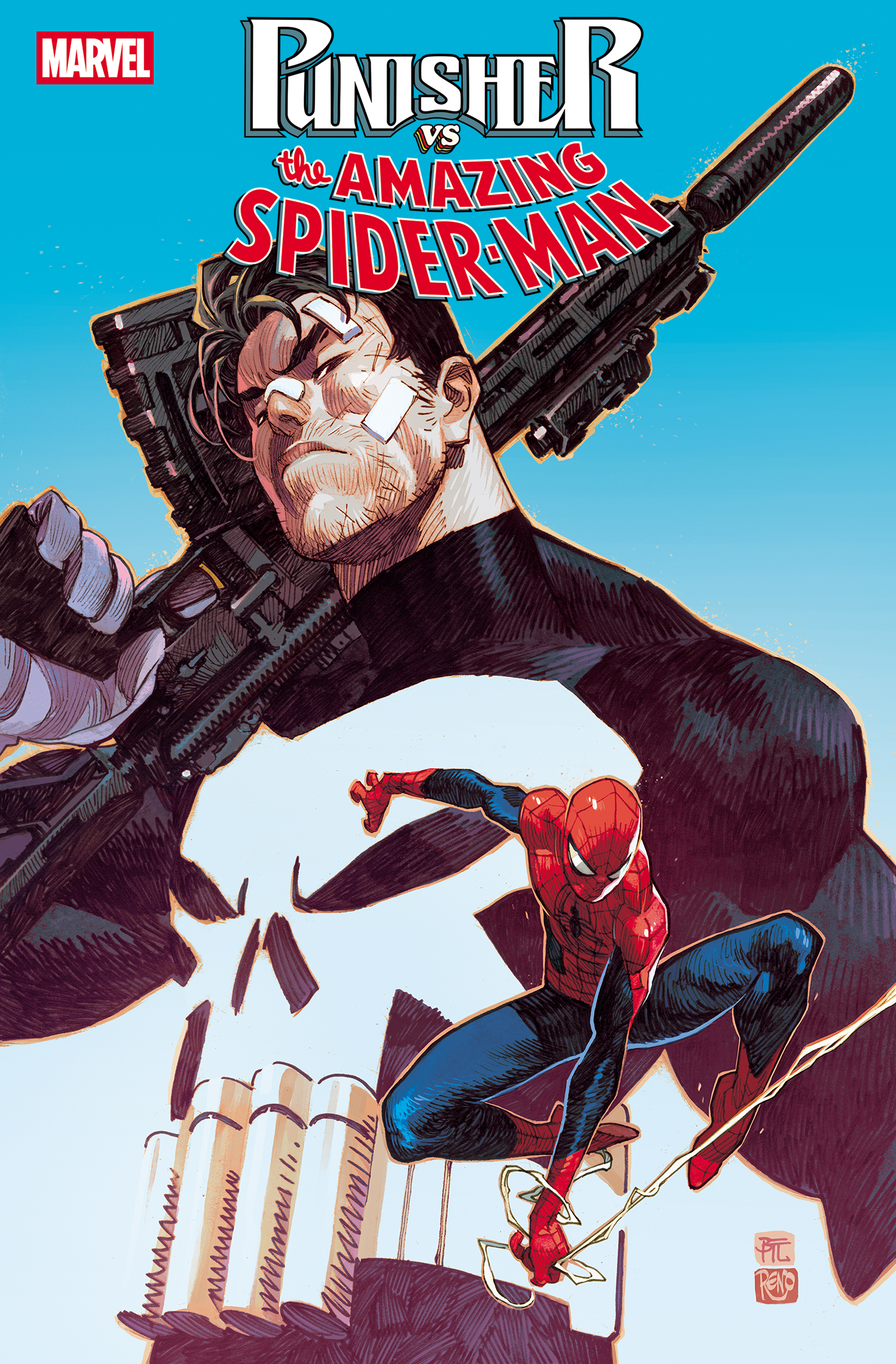 Punisher vs. Spider-Man #1 Dike Ruan Variant – Marvel Comics