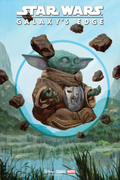 Star Wars: Galaxy's Edge – Echoes of the Empire #1 E.M. Gist Mandalorian & Grogu Variant – Marvel Comics