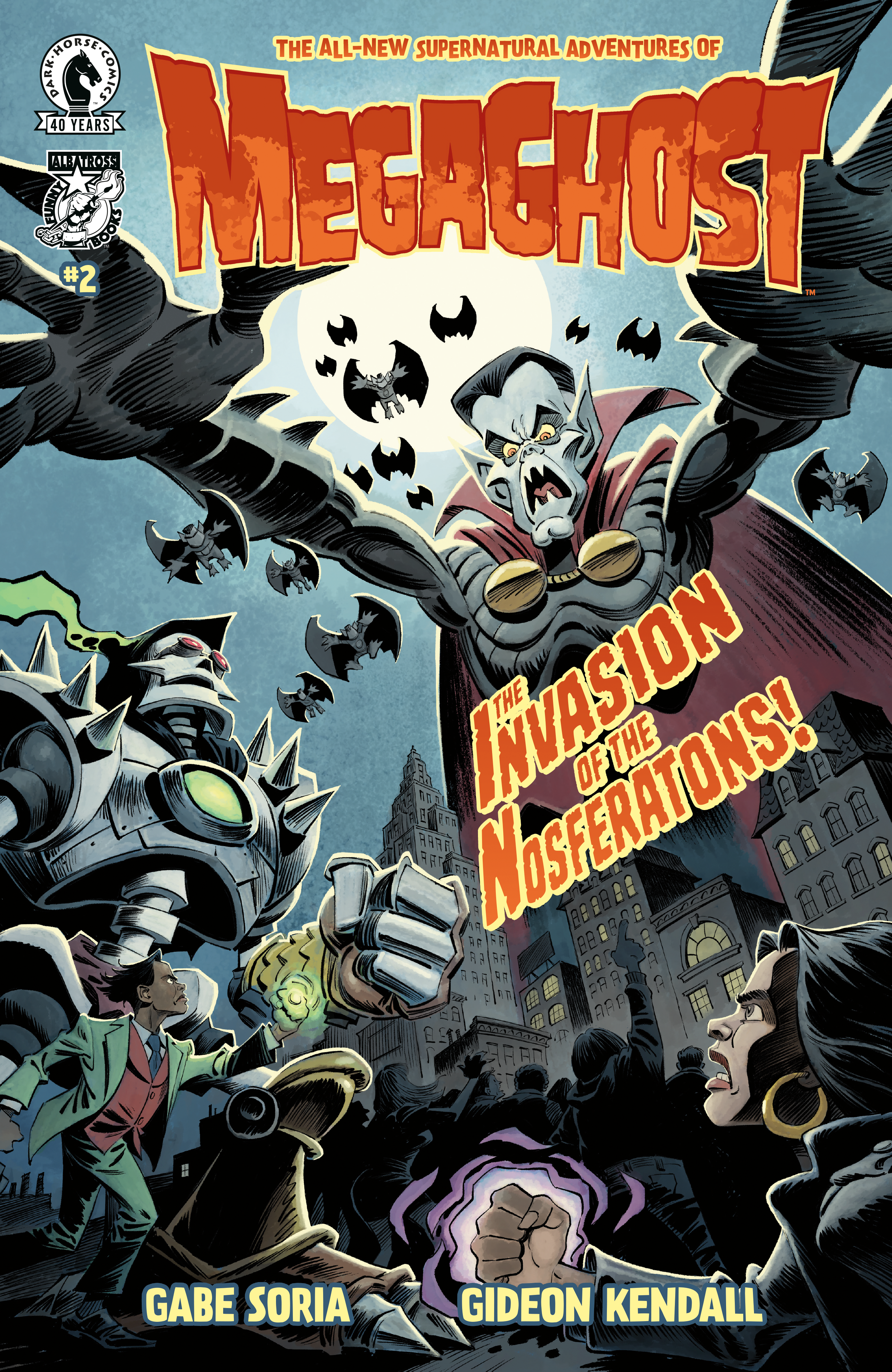 Megaghost Volume 2 #2 Cover A Gideon Kendall – Dark Horse Comics