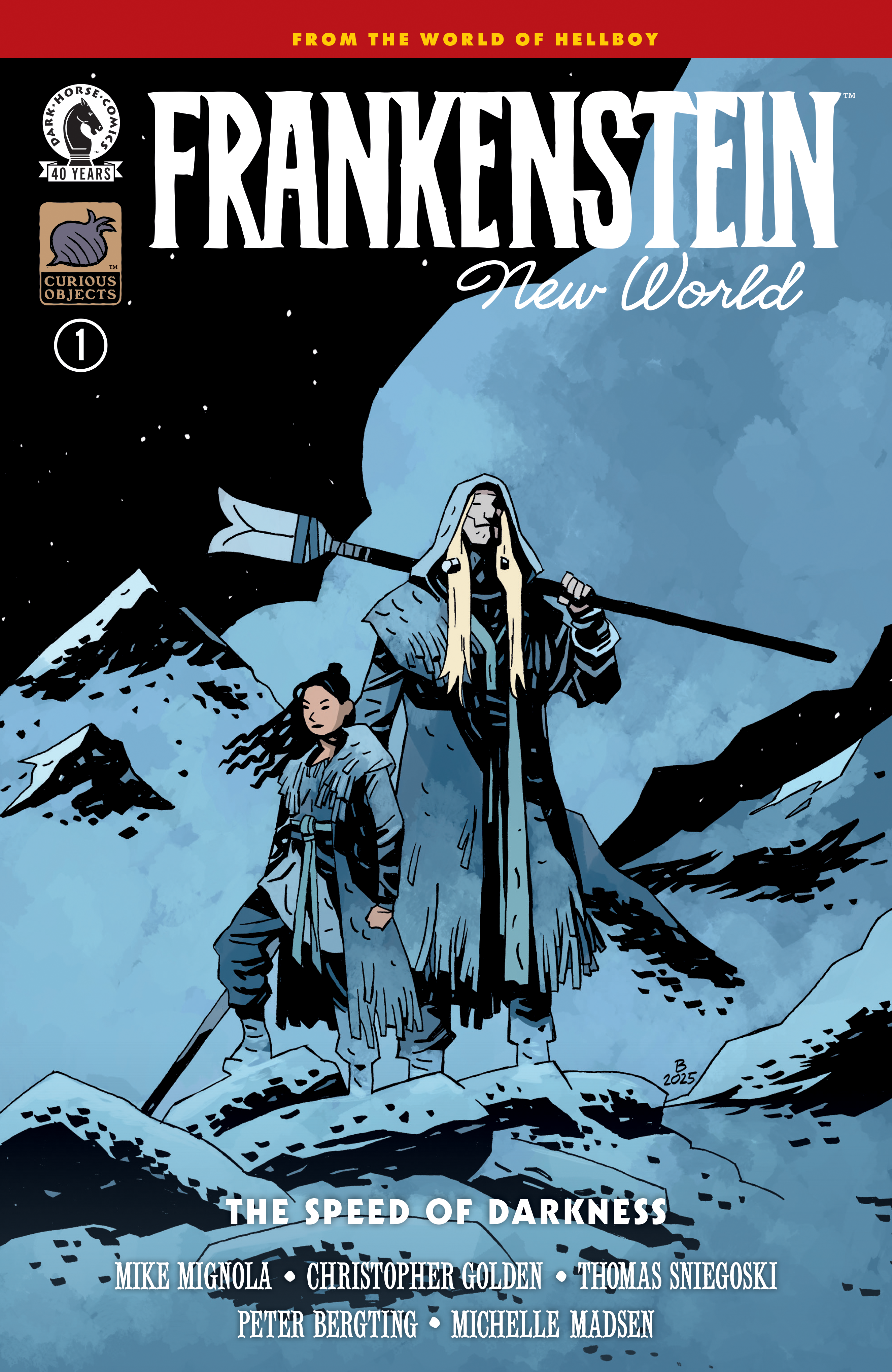Frankenstein: New World – The Speed of Darkness #1 Cover A Peter Bergting – Dark Horse Comics