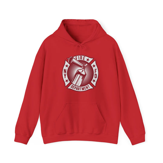 NY FD Fire Department Unisex Heavy Blend™ Hooded Sweatshirt