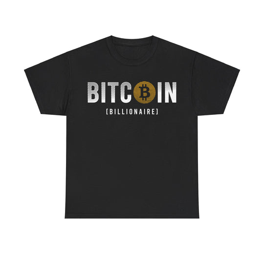 Bitcoin Billionaire Unisex Heavy Cotton Tee