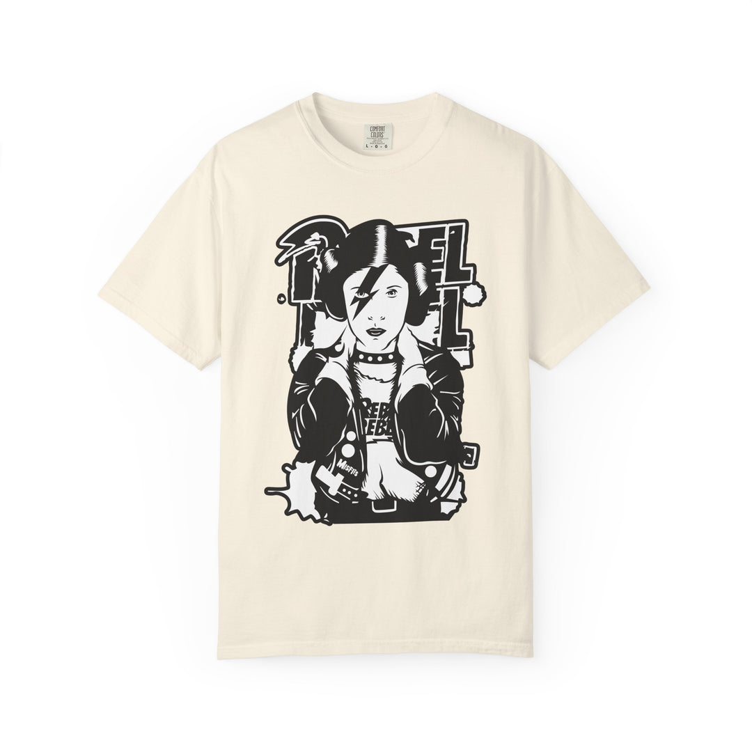 Punk Girl Graphic T-Shirt — Retro Rock Band Tee