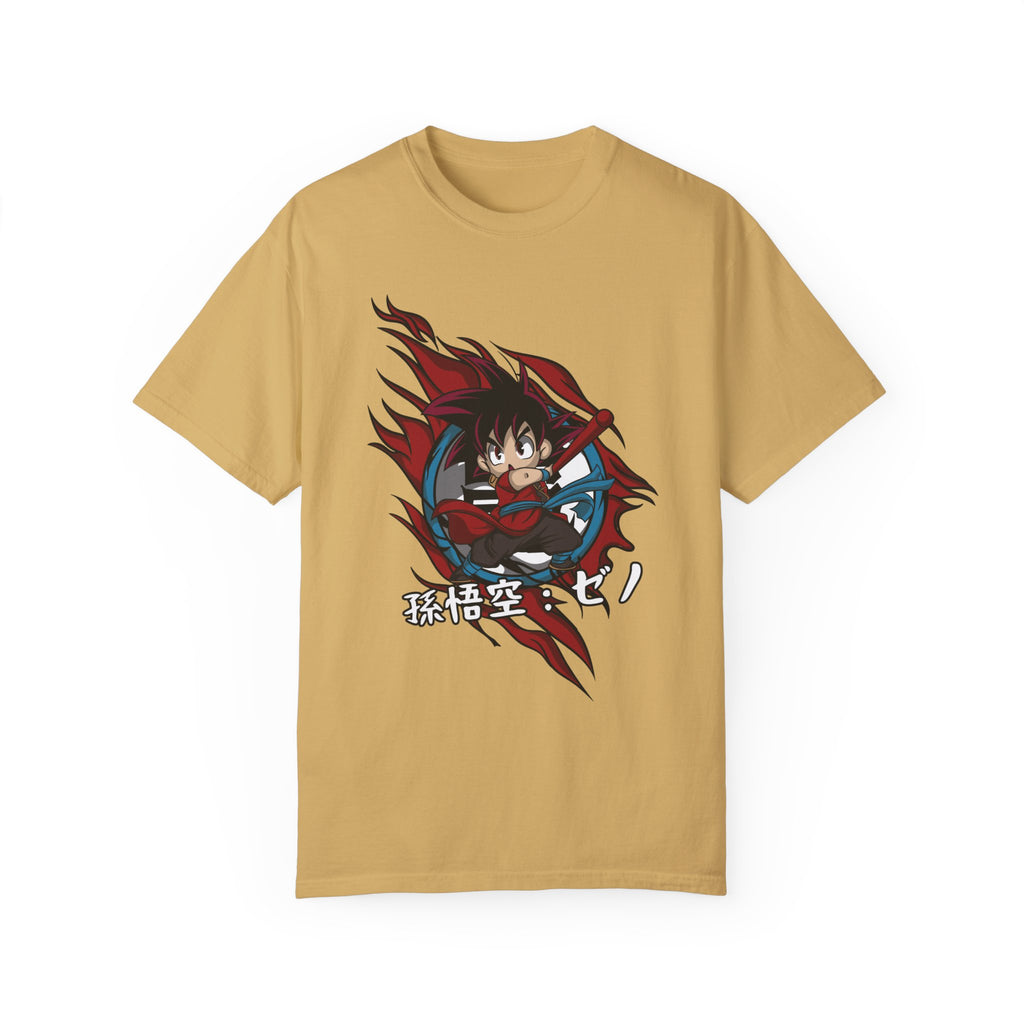 BraggerSwine Unisex Garment-Dyed T-Shirt - Baby Goku - Tee