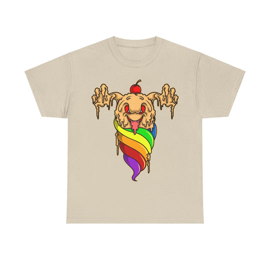 Monster Ice Cream Unisex Heavy Cotton Tee