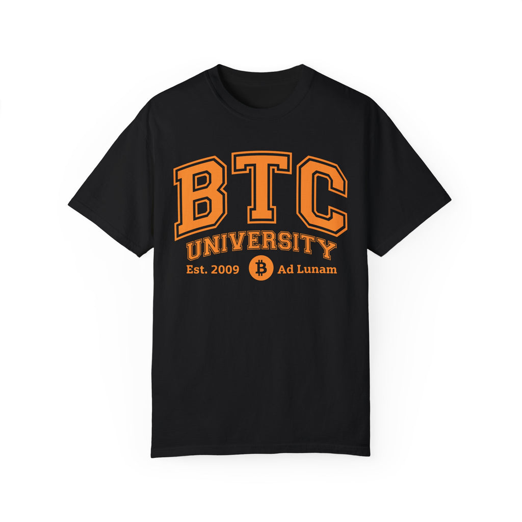 BraggerSwine Unisex Garment-Dyed T-Shirt - BTC University