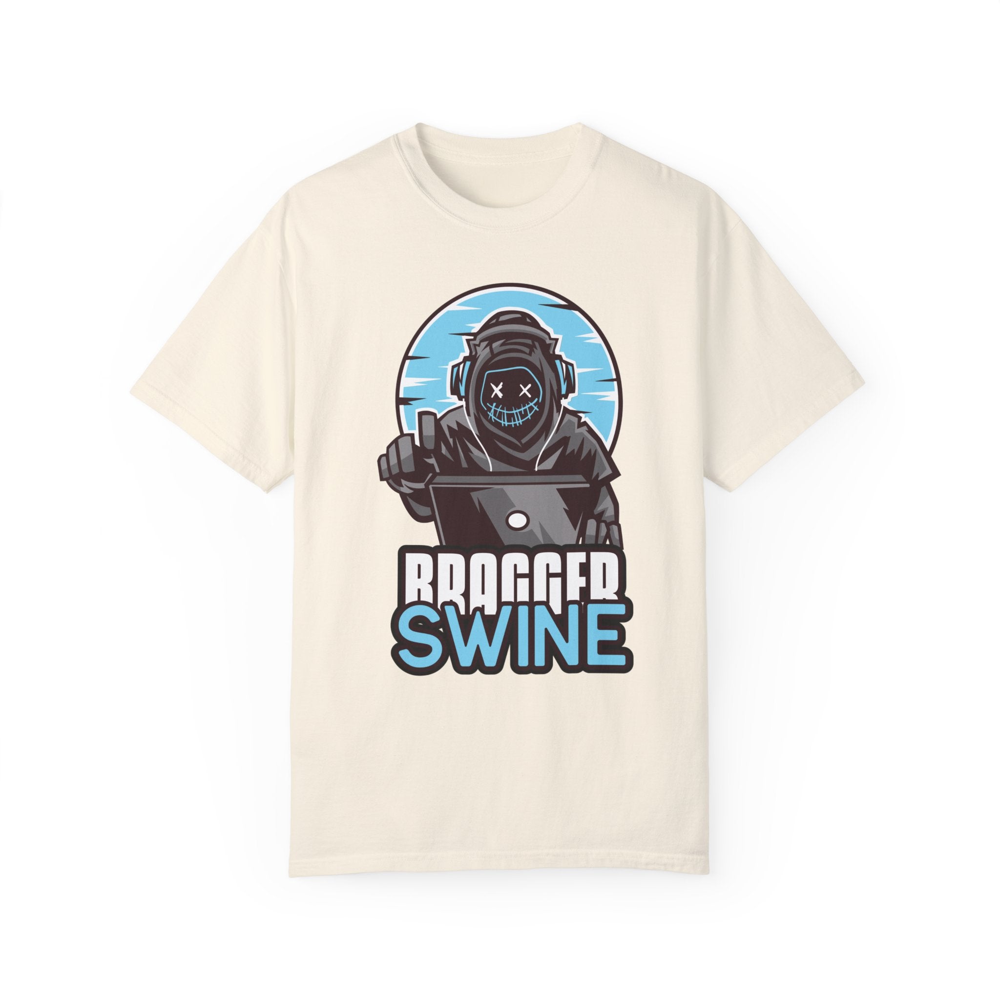 BraggerSwine Unisex Garment-Dyed T-Shirt - Hacker