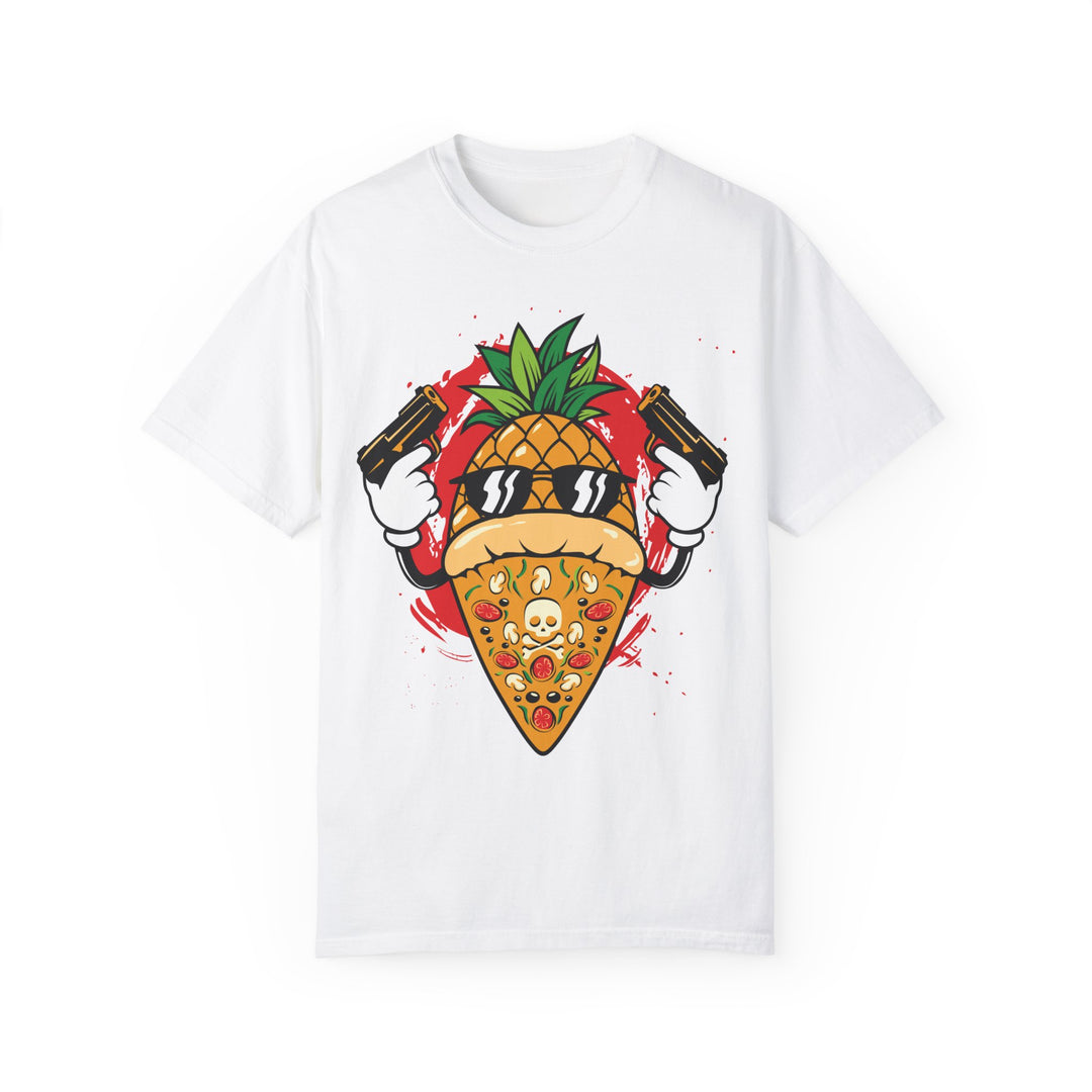 BraggerSwine Unisex Garment-Dyed T-Shirt - Sweet Pizza Mafia