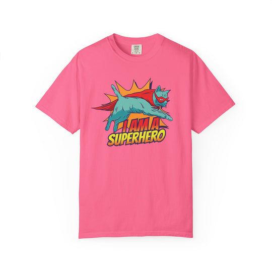 I Am a Superhero Cat T-Shirt — Retro Cat Graphic Tee