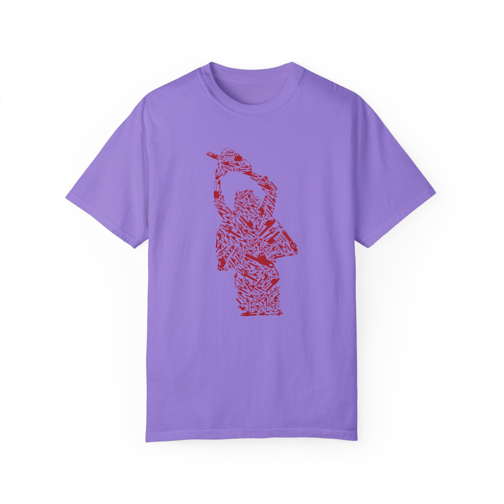 BraggerSwine Unisex Garment-Dyed T-Shirt - Chainsaw Killer