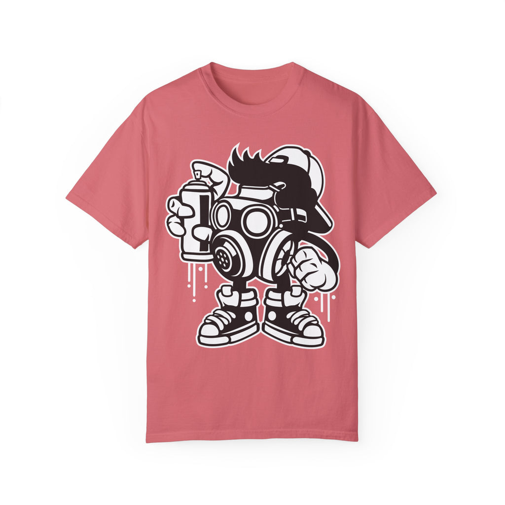 BraggerSwine Unisex Garment-Dyed T-Shirt - Graffiti Bomber