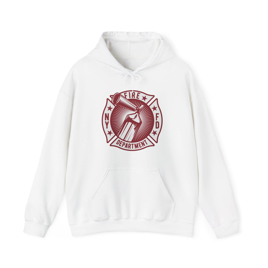 NY FD Fire Department Unisex Heavy Blend™ Hooded Sweatshirt