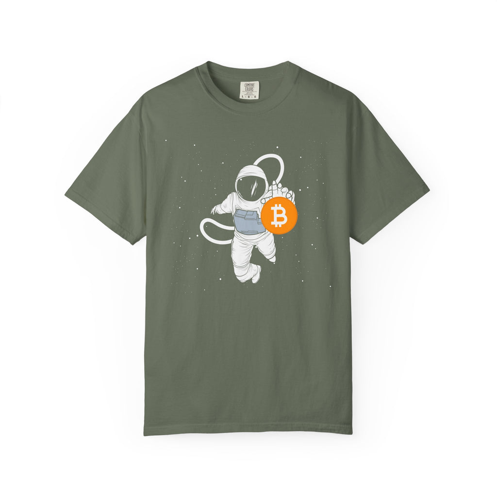 Bitcoin Astronaut — Crypto Space Explorer Tee