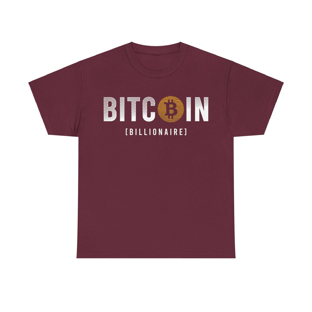 Bitcoin Billionaire Unisex Heavy Cotton Tee