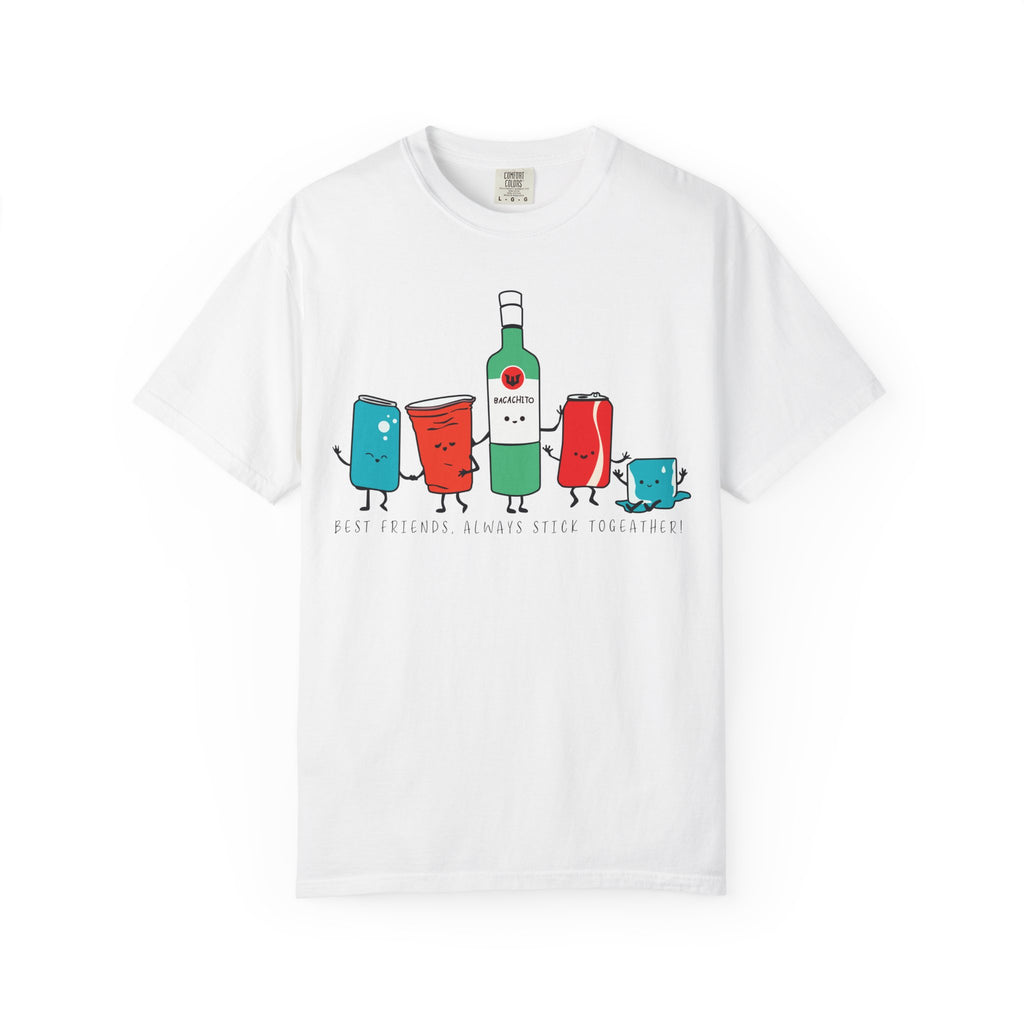 Funny Cocktail Crew T-Shirt — "Cheers"