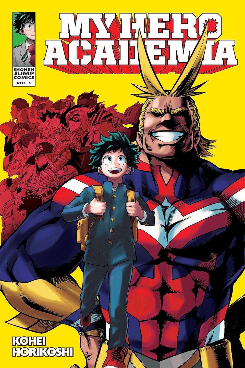 My Hero Academia Vol. 1 Paperback by Kohei Horikoshi | VIZ Media Shonen Jump Manga