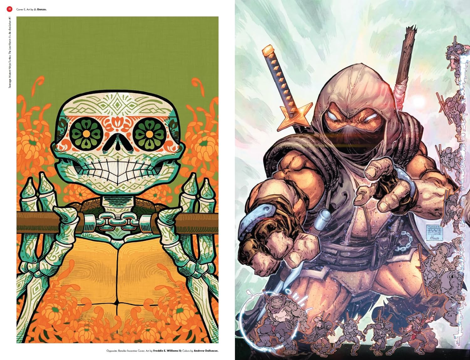 Teenage Mutant Ninja Turtles: The Last Ronin II – Re-Evolution: The Covers – IDW Publishing
