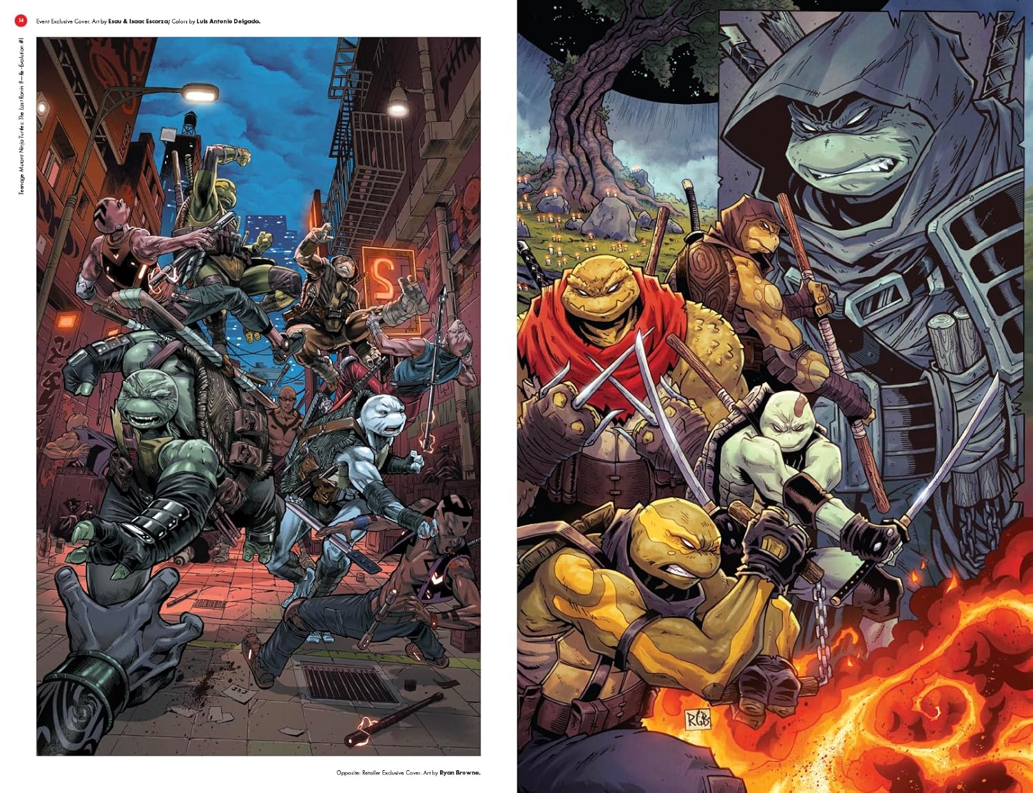 Teenage Mutant Ninja Turtles: The Last Ronin II – Re-Evolution: The Covers – IDW Publishing