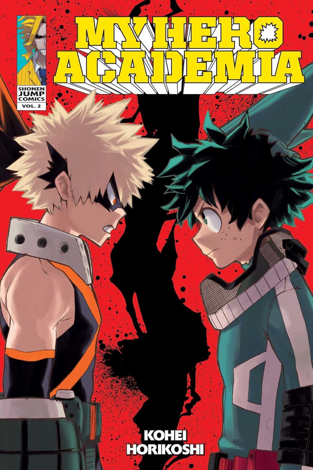 My Hero Academia Vol. 2 Paperback by Kouhei Horikoshi | VIZ Media Shonen Jump Manga