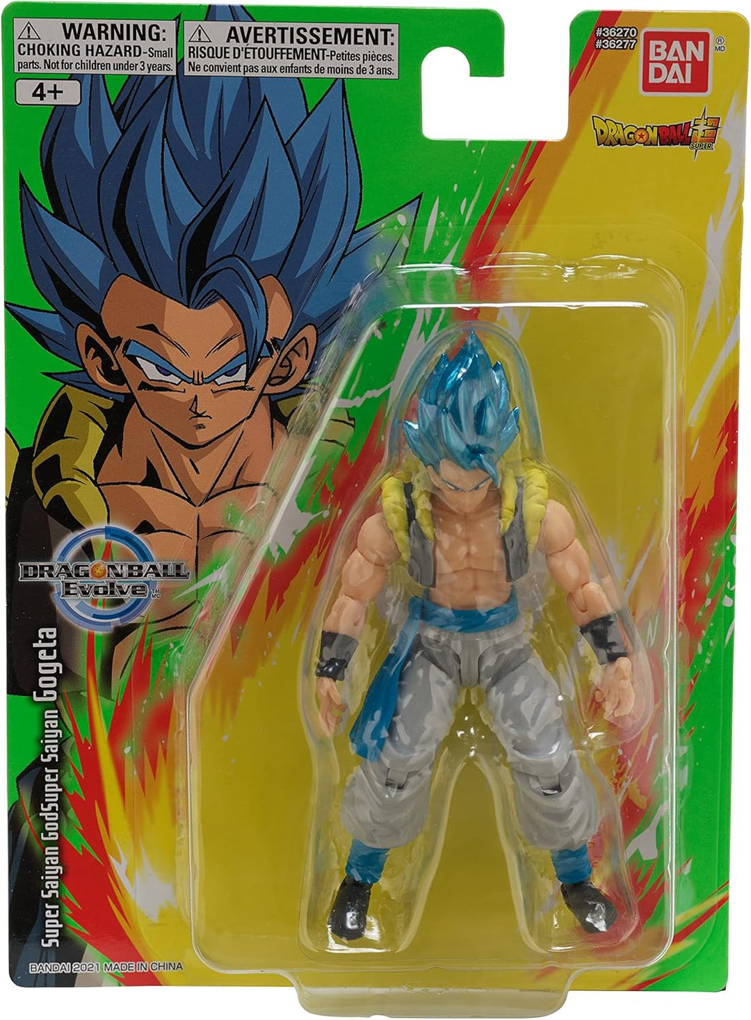 Bandai America - Dragon Ball Evolve 5 Action Figure Super Saiyan Blue Gogeta