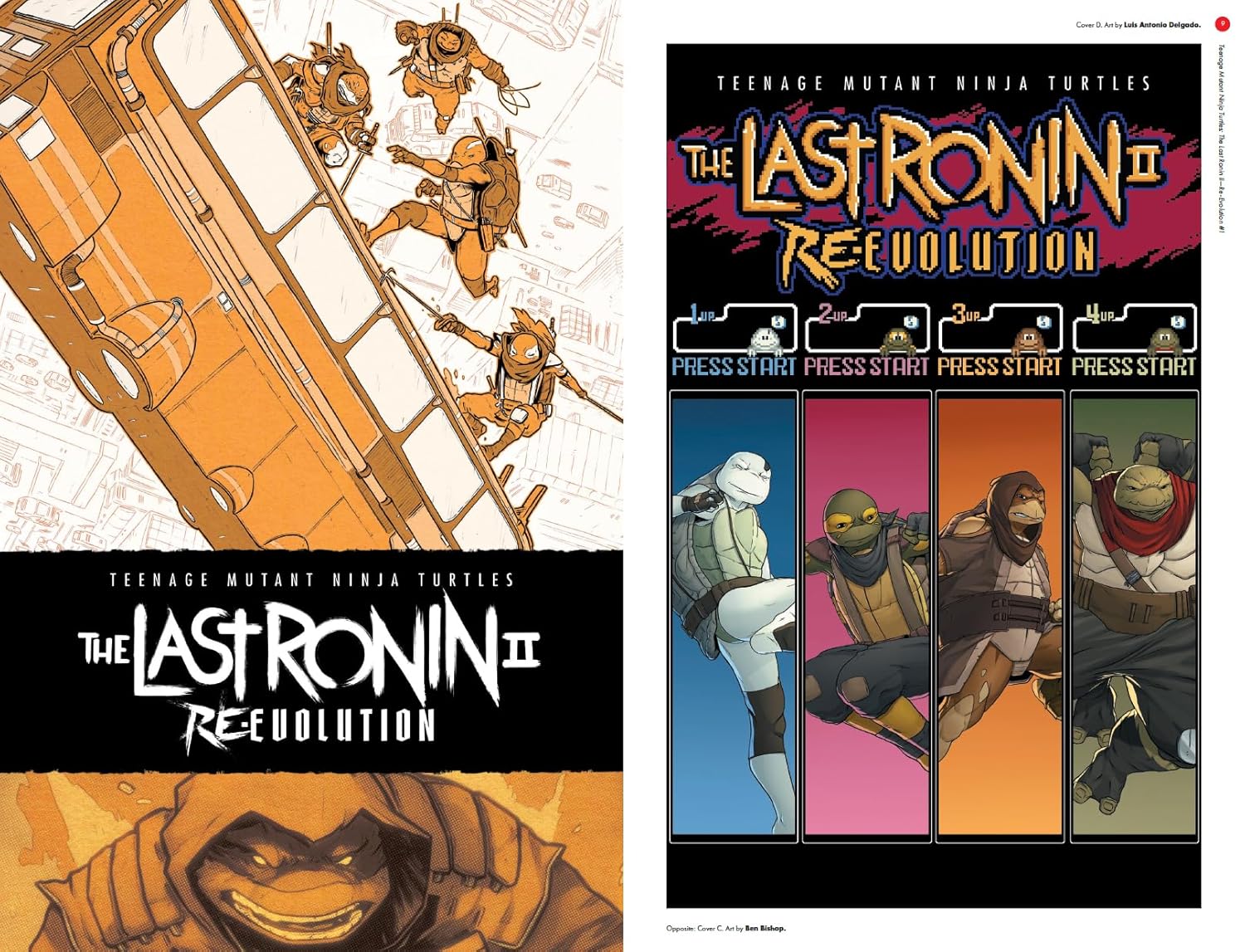 Teenage Mutant Ninja Turtles: The Last Ronin II – Re-Evolution: The Covers – IDW Publishing