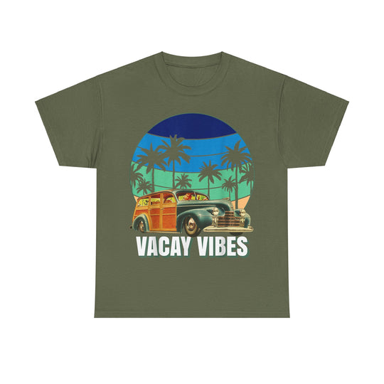 Vacay Vibes Unisex Heavy Cotton Tee