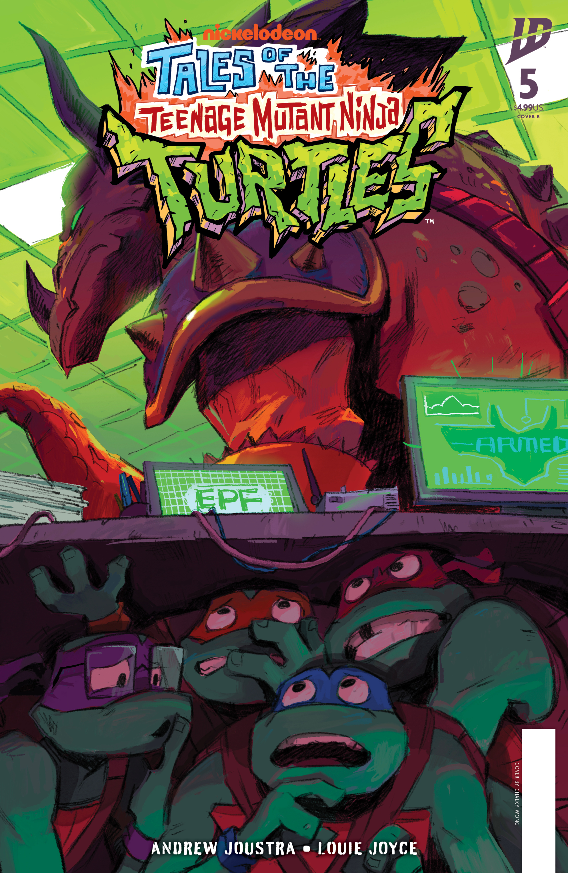 Tales of the Teenage Mutant Ninja Turtles #5 Cover B Wong Variant – IDW Publishing