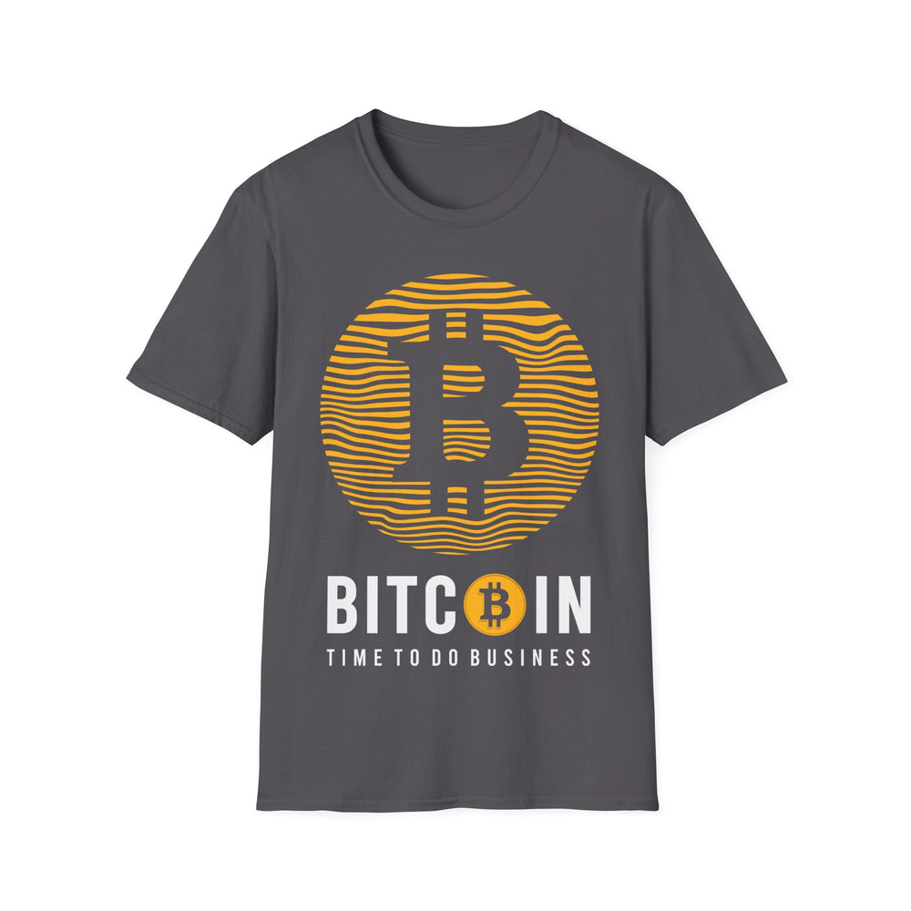 BitcoinTime To Do Business Unisex Softstyle T-Shirt