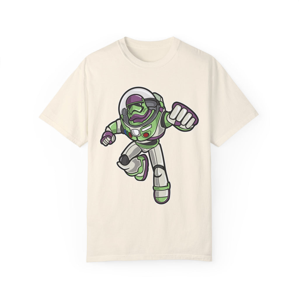 BraggerSwine Unisex Garment-Dyed T-Shirt - Buzz Storm Trooper