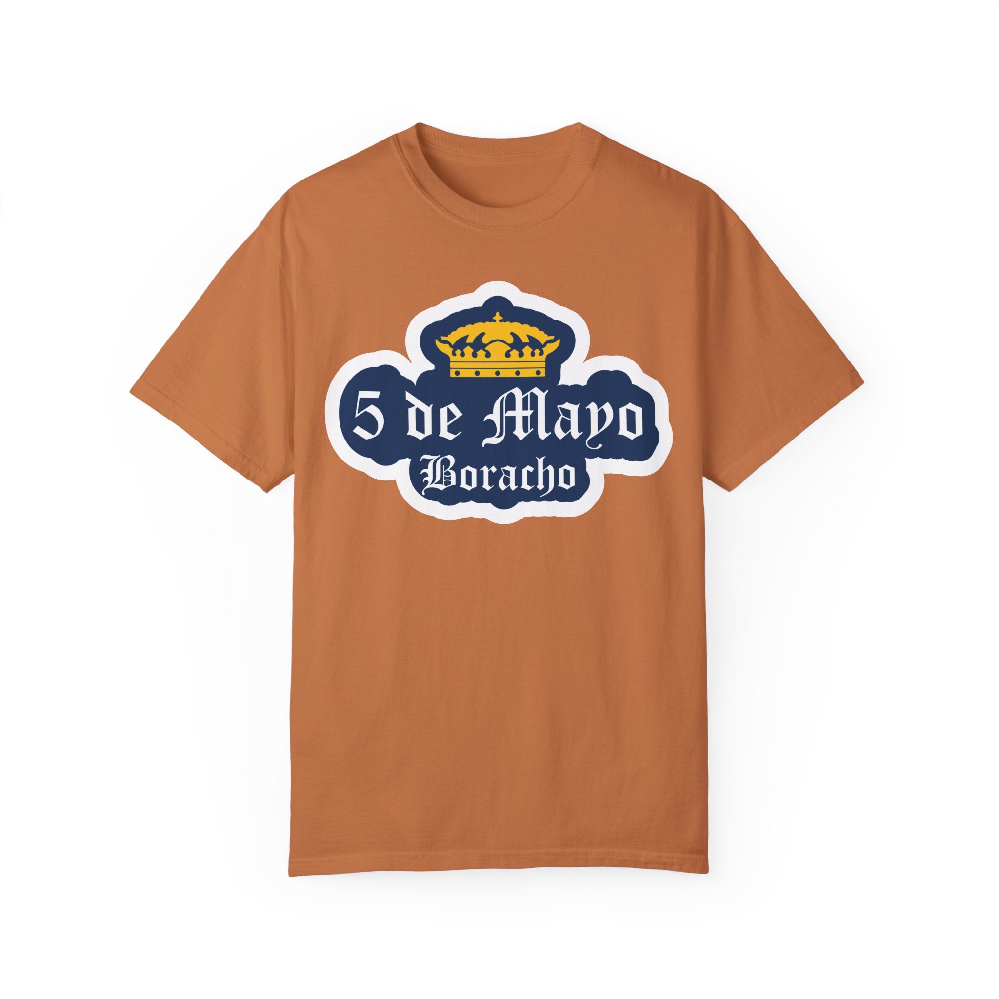BraggerSwine Unisex Garment-Dyed T-Shirt - 5 De Boracho - Tee