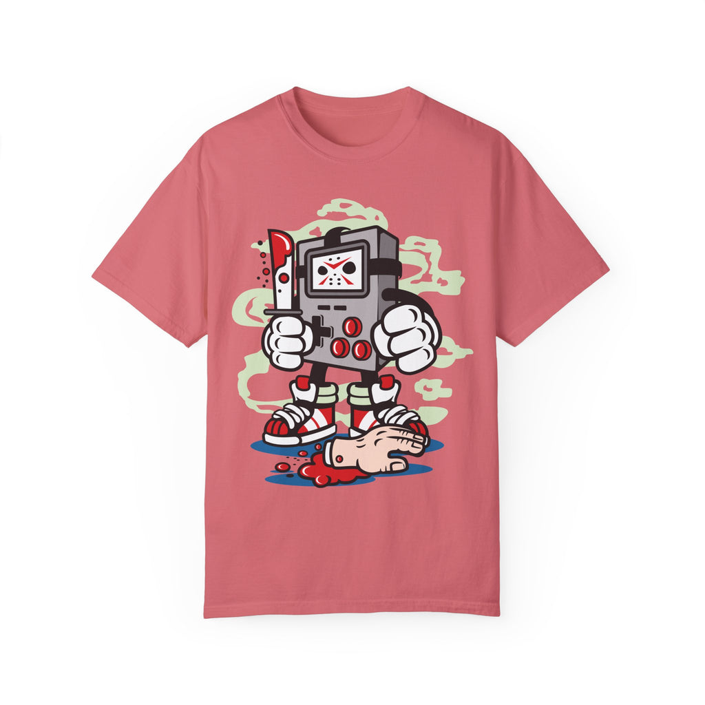 BraggerSwine Unisex Garment-Dyed T-Shirt - Gamer Serial Killer