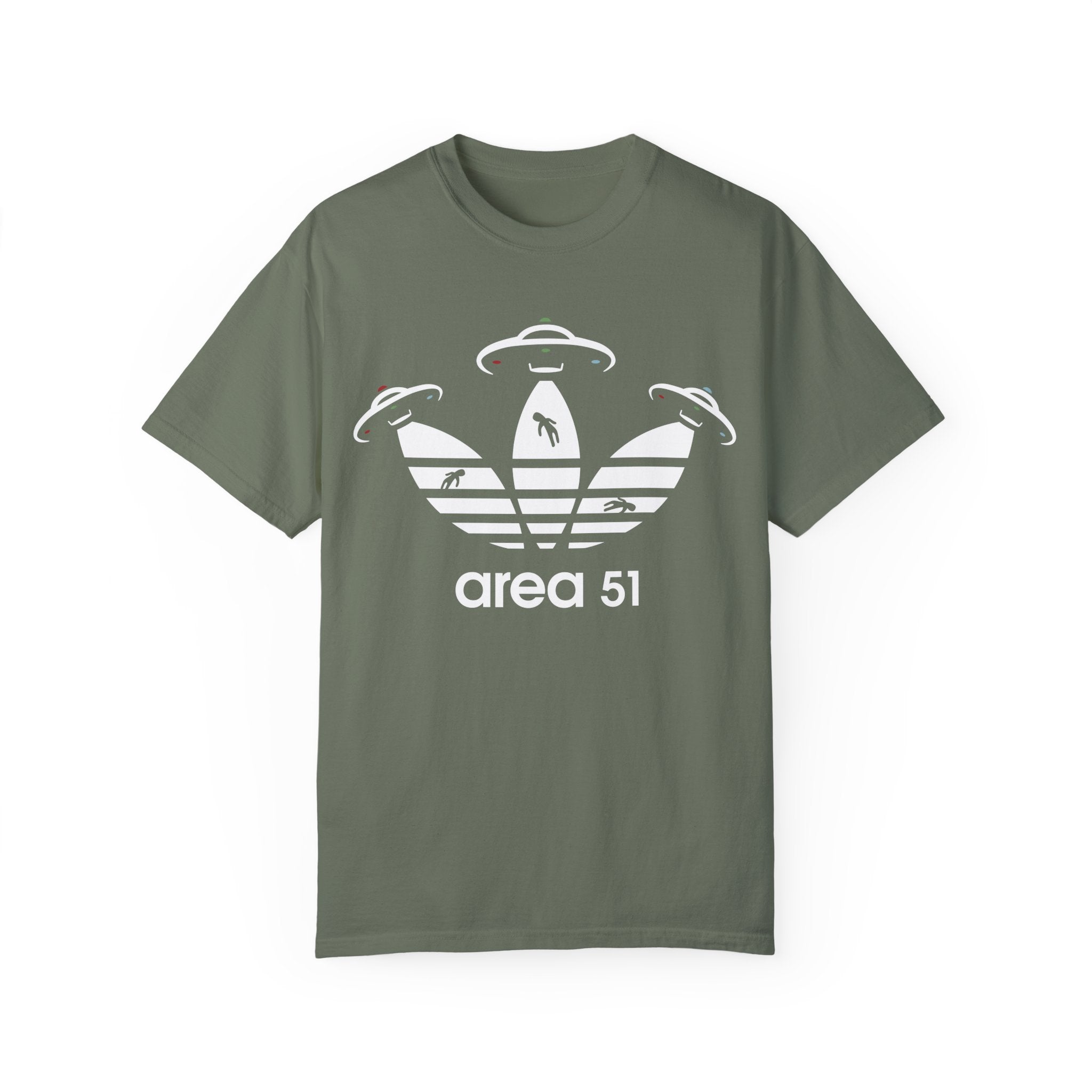 BraggerSwine Unisex Garment-Dyed T-Shirt - Area 51