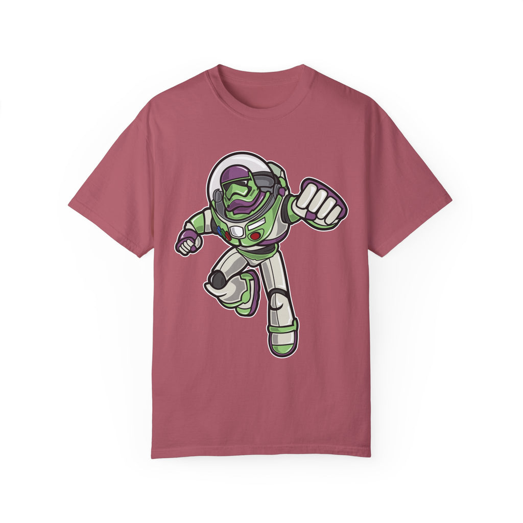 BraggerSwine Unisex Garment-Dyed T-Shirt - Buzz Storm Trooper