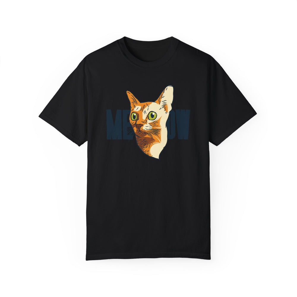 BraggerSwine Unisex Garment-Dyed T-Shirt - Meow