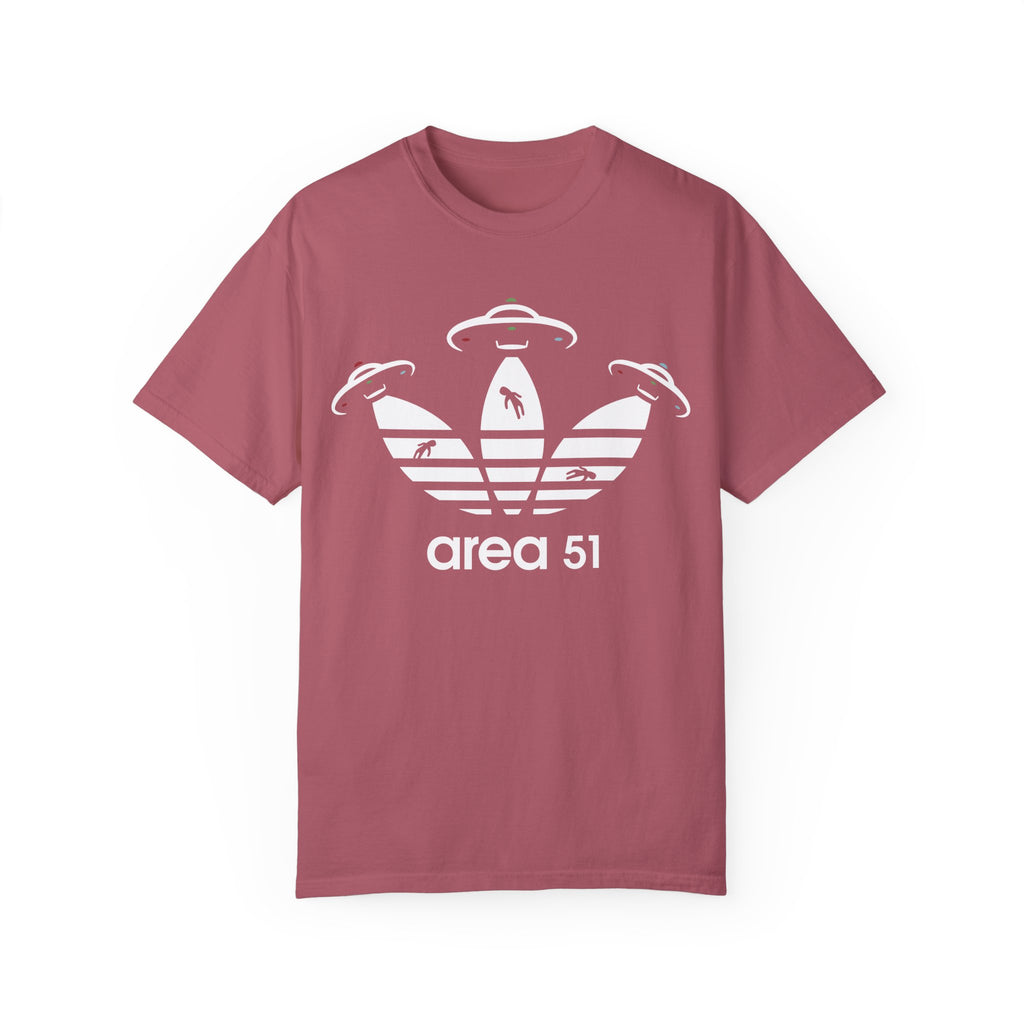 BraggerSwine Unisex Garment-Dyed T-Shirt - Area 51
