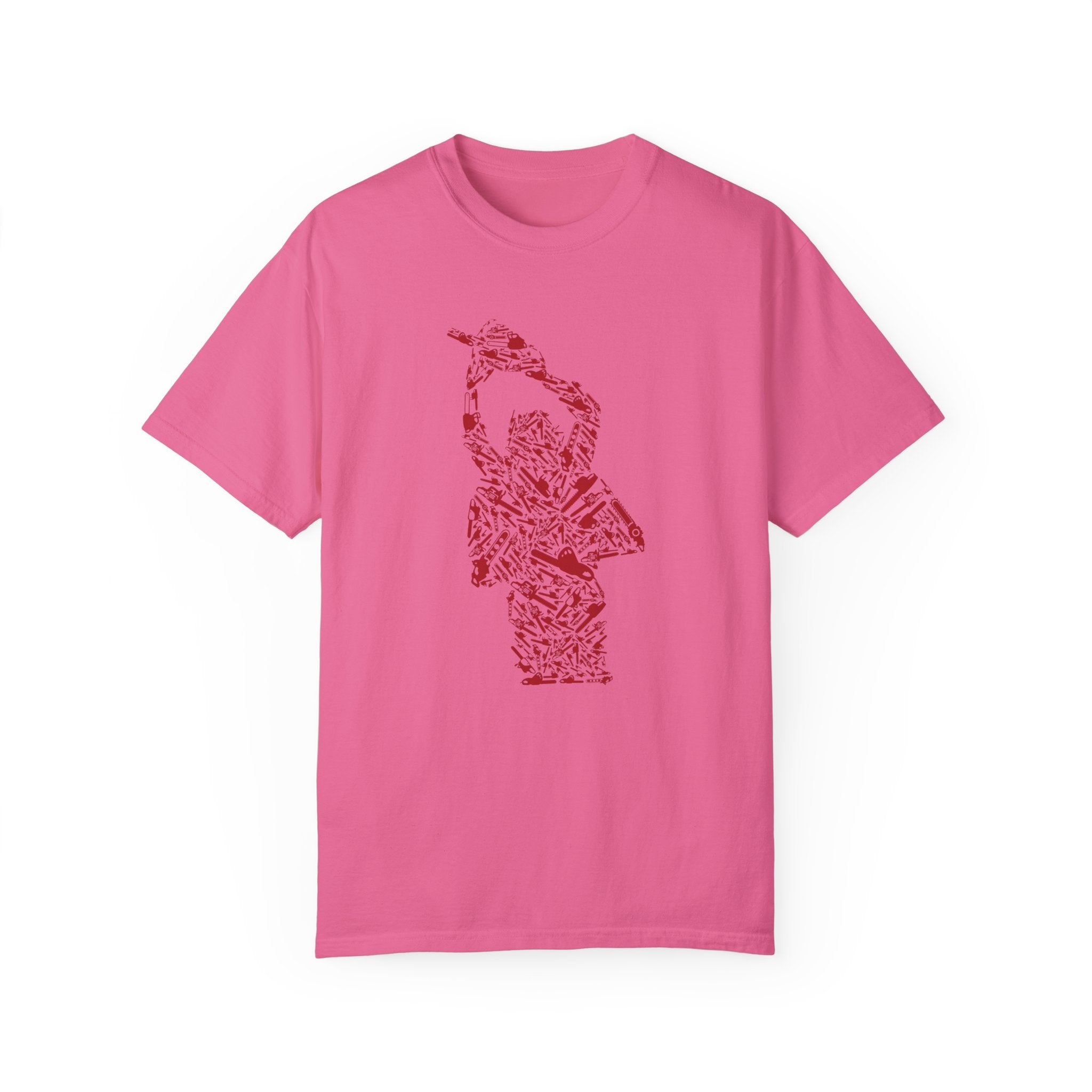 BraggerSwine Unisex Garment-Dyed T-Shirt - Chainsaw Killer