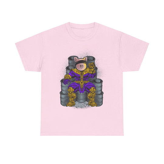 Pig Thanos Unisex Heavy Cotton Tee