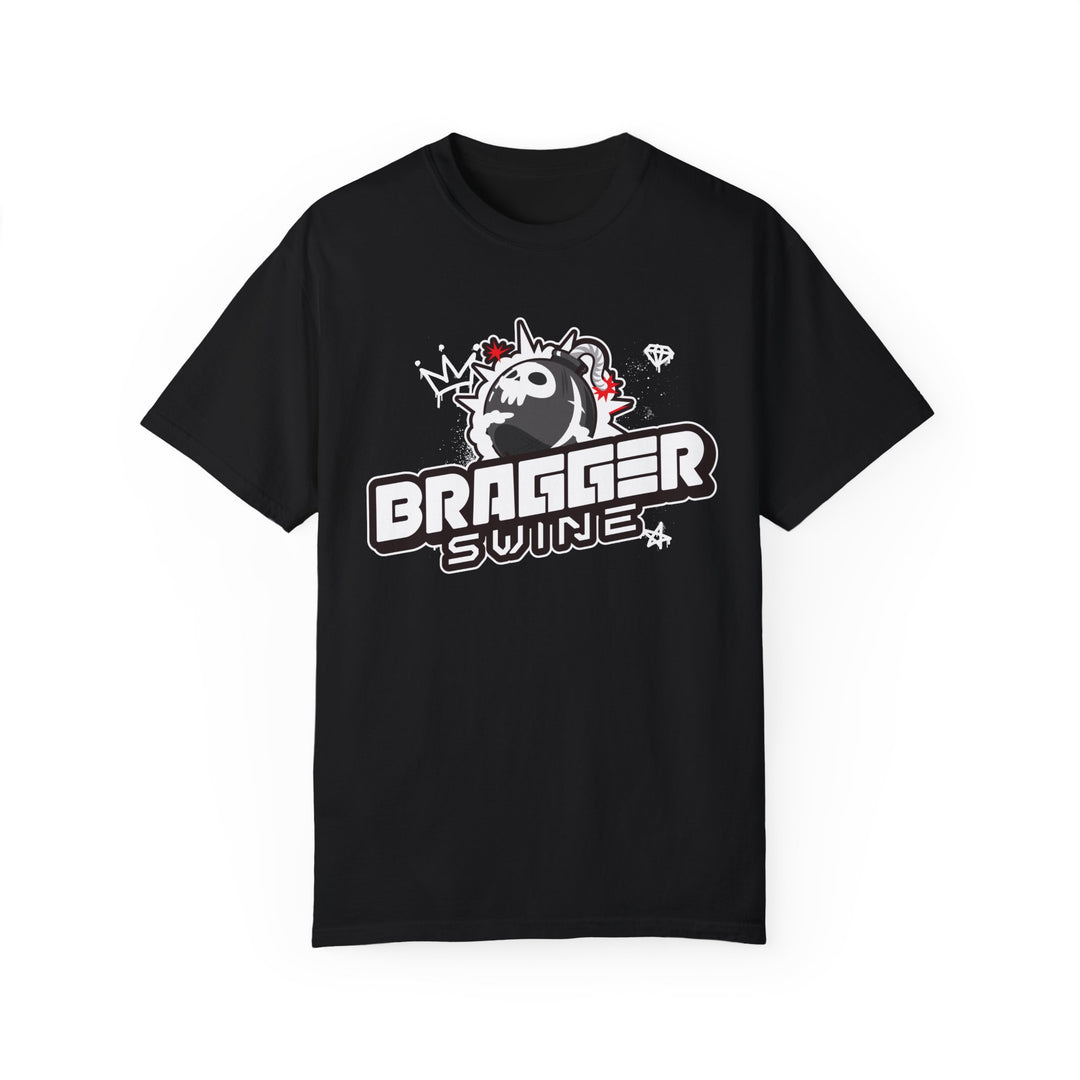 BraggerSwine Unisex Garment-Dyed T-Shirt - Bomb Gaming