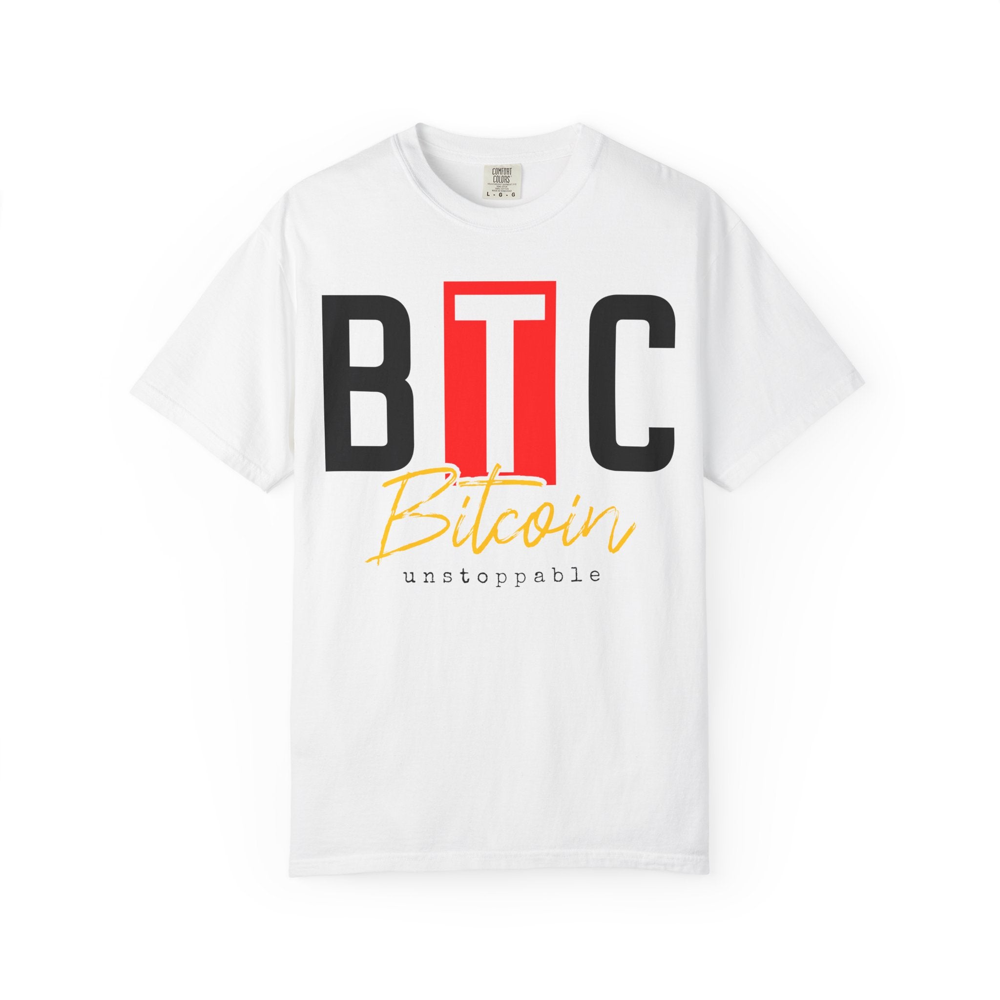 Bitcoin BTC Unstoppable T-Shirt — Crypto Enthusiast Tee