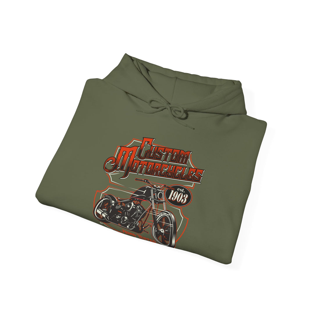 Custom Motorcycles Unisex Heavy Blend™ Hooded Sweatshirt