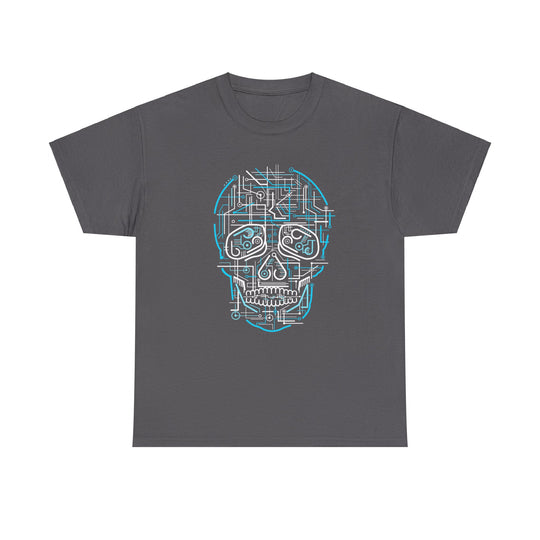 Electric Skull Unisex Heavy Cotton Tee