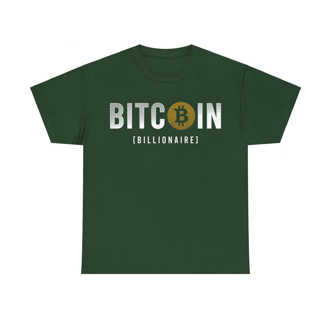 Bitcoin Billionaire Unisex Heavy Cotton Tee