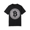 BraggerSwine Unisex Garment-Dyed T-Shirt - Bitcoin