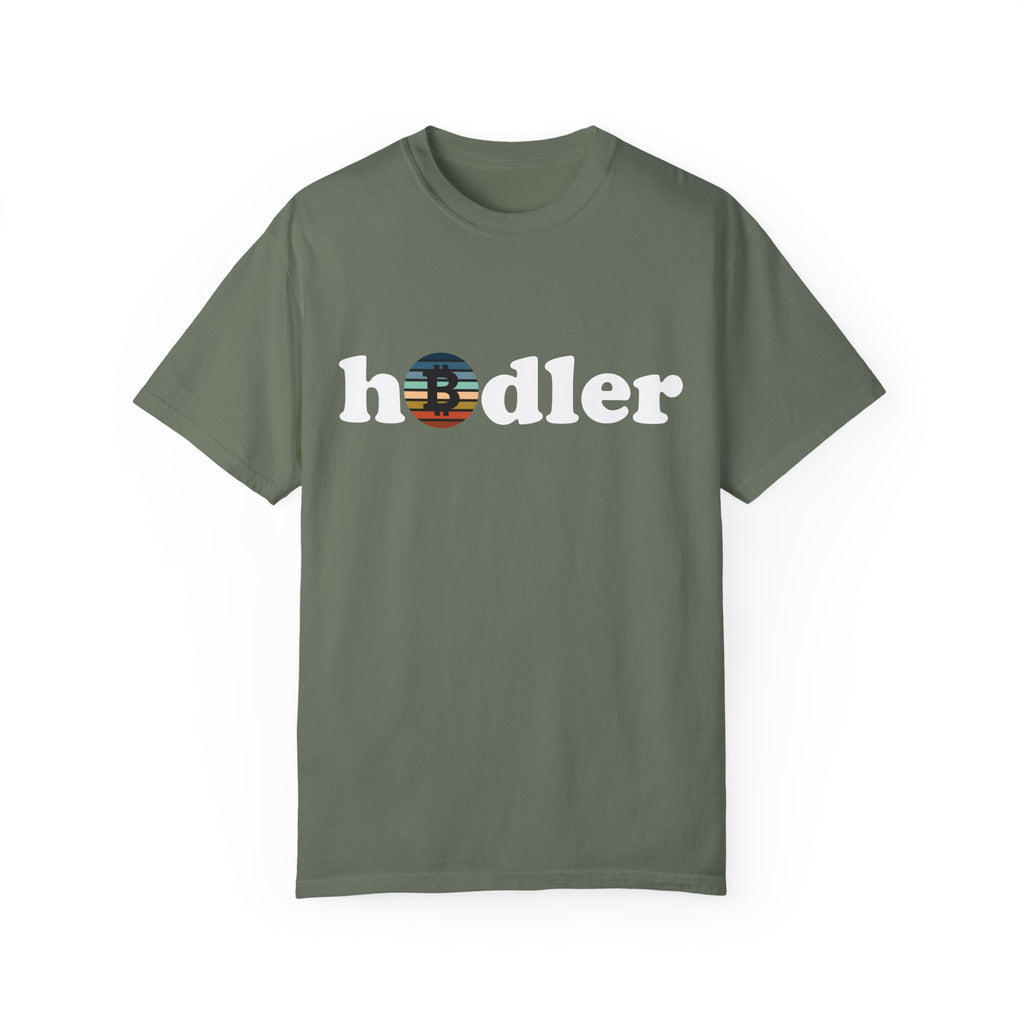 BraggerSwine Unisex Garment-Dyed T-Shirt - hodler - Tee