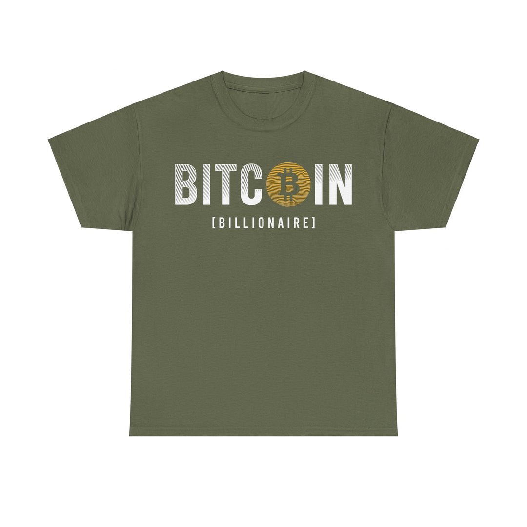 Bitcoin Billionaire Unisex Heavy Cotton Tee