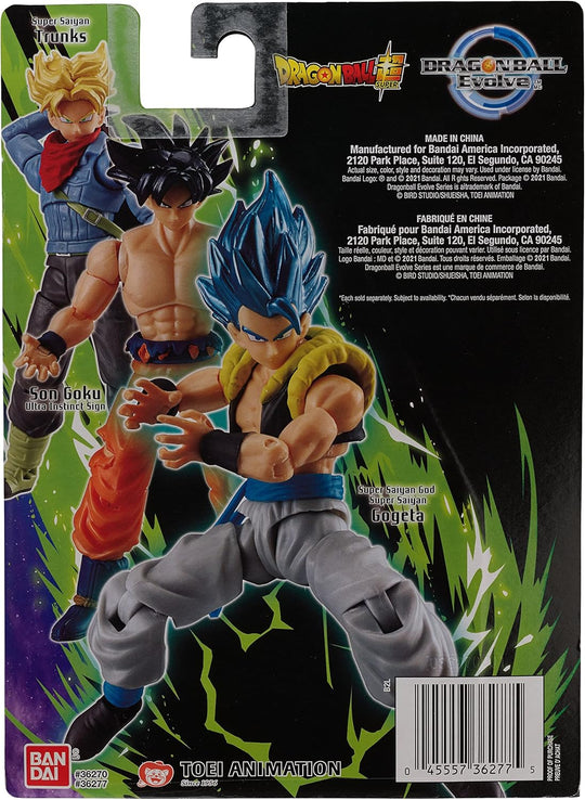 Bandai America - Dragon Ball Evolve 5 Action Figure Super Saiyan Blue Gogeta