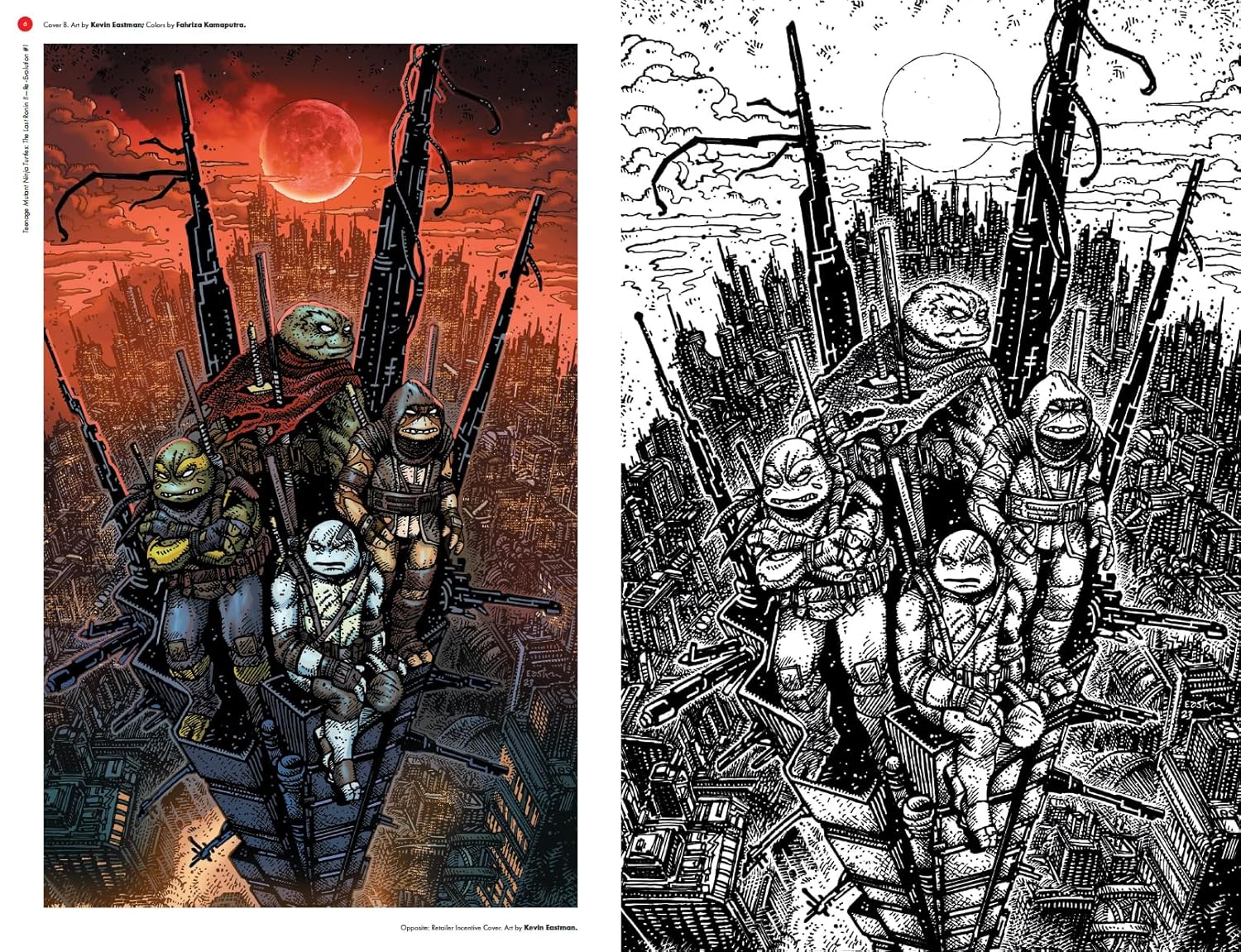 Teenage Mutant Ninja Turtles: The Last Ronin II – Re-Evolution: The Covers – IDW Publishing
