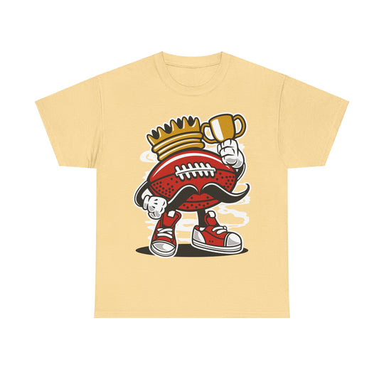 Football King Unisex Heavy Cotton Tee